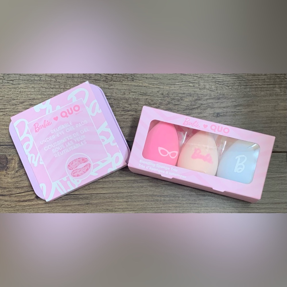 Barbie ❤️ Quo Eye Gel Pads and Blending Sponge Trio